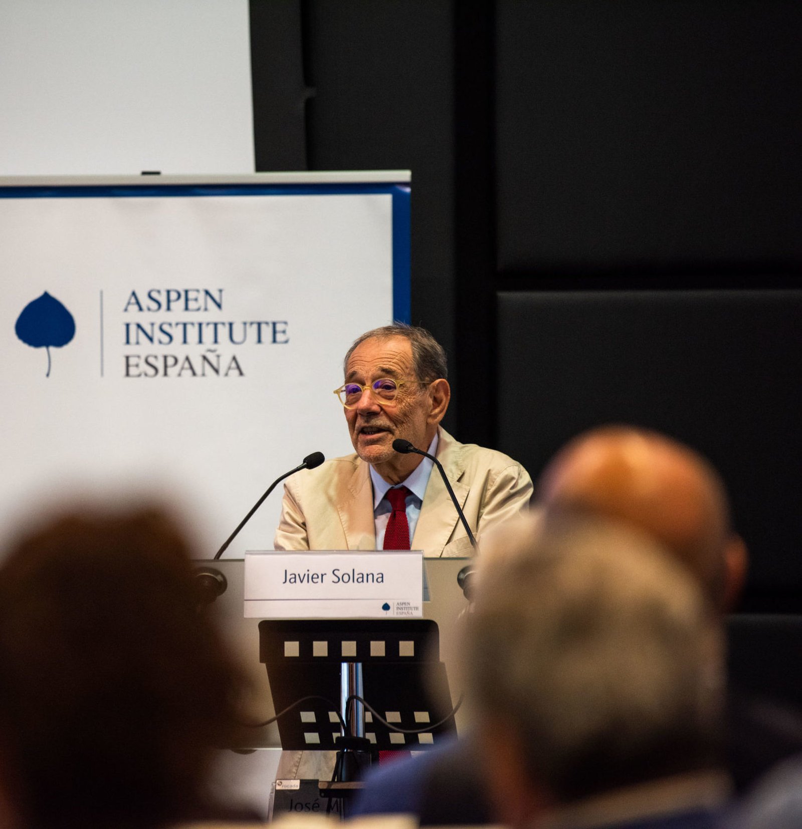 Global Politics Program Session with Dr. Javier Solana - Aspen Institute  España